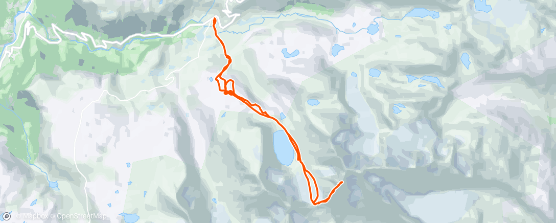 Mapa de la actividad, Andrews renne to Storen
