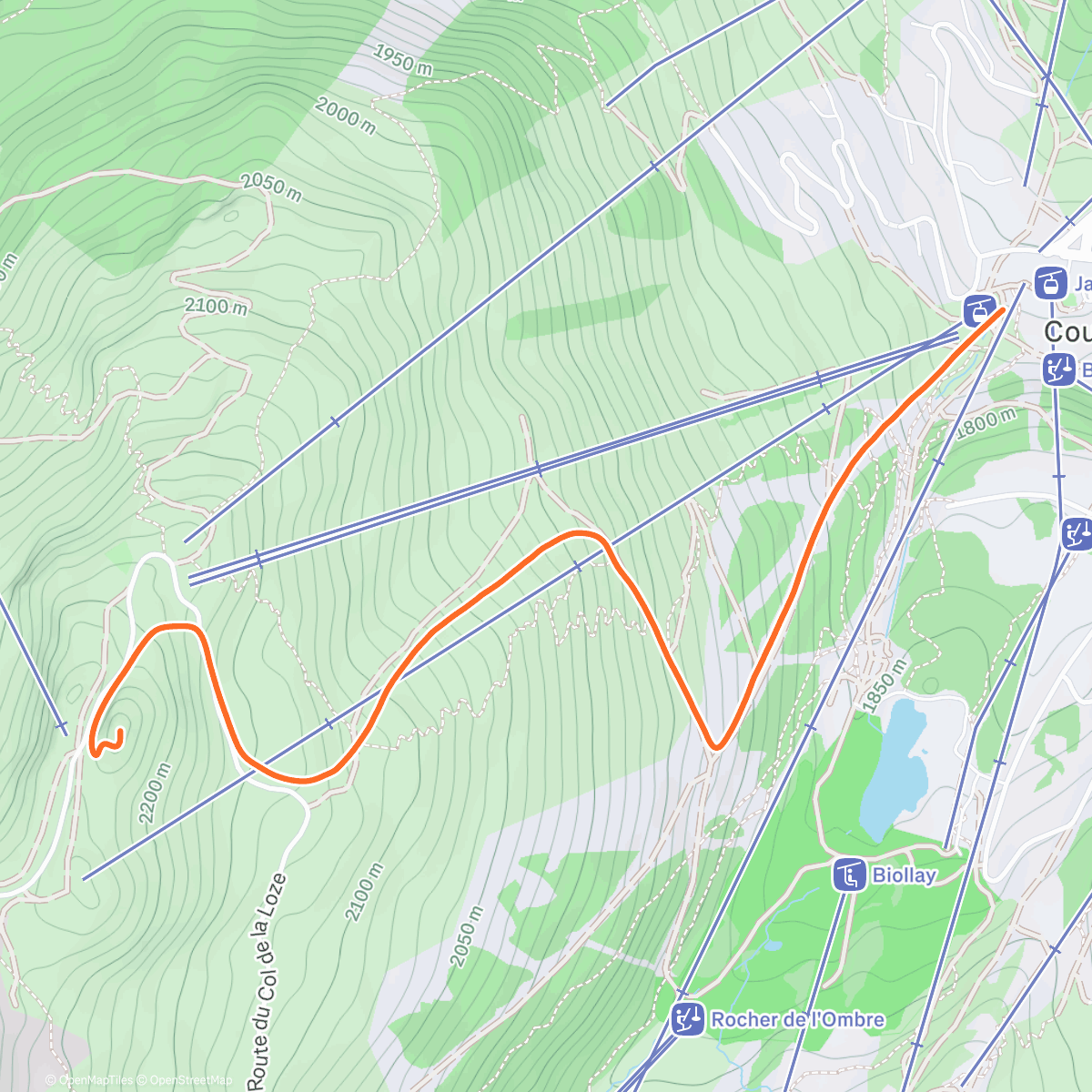 Mappa dell'attività Millet Ski Touring 🥇