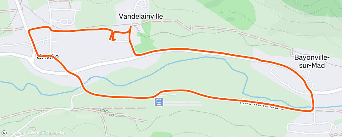 Mapa de la actividad (Balade avec Louis-Gabriel en poussette)