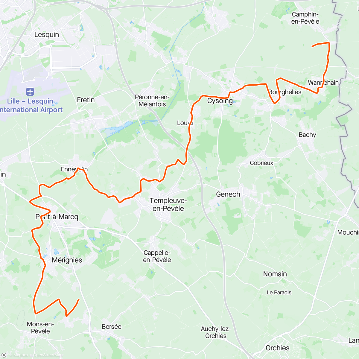 Map of the activity, ROUVY - Lead out 6 | Lidl-Trek