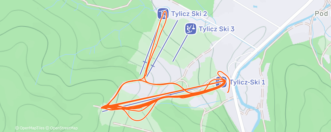 Map of the activity, Konečne so slnkom ☀️❄️