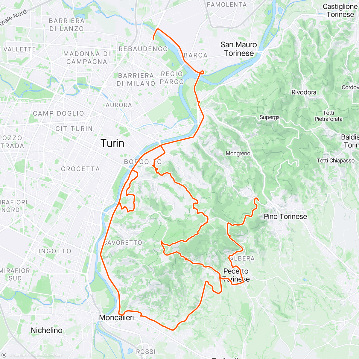 Map of the activity, Giro d’Italia … o classiche di ottobre? 😬🫣😜🤭