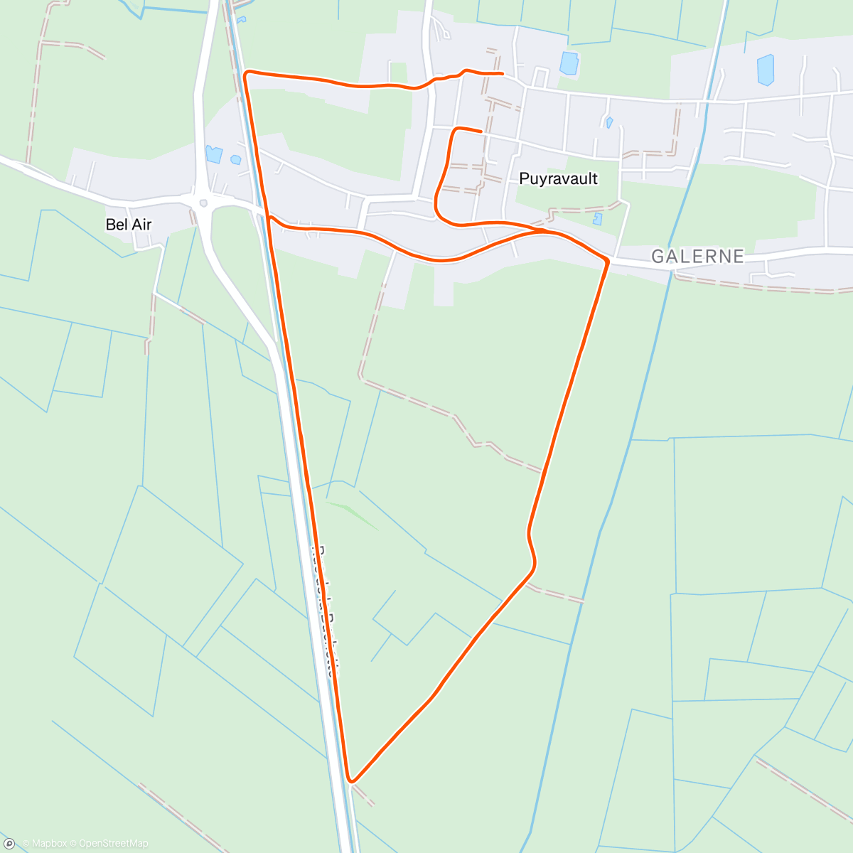 Map of the activity, Fractionné