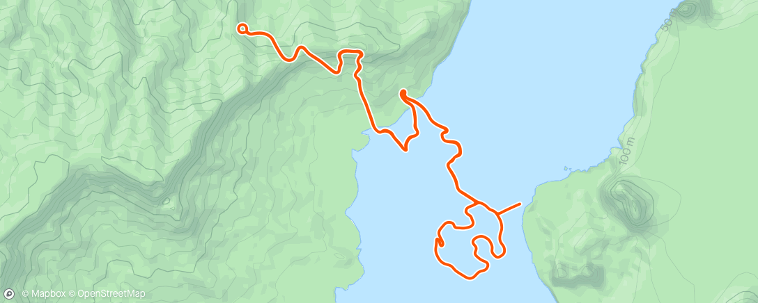 Map of the activity, Zwift - Climb Portal: Cipressa at 100% Elevation in Watopia