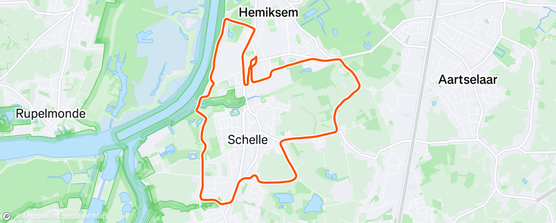Map of the activity, Duurloopje