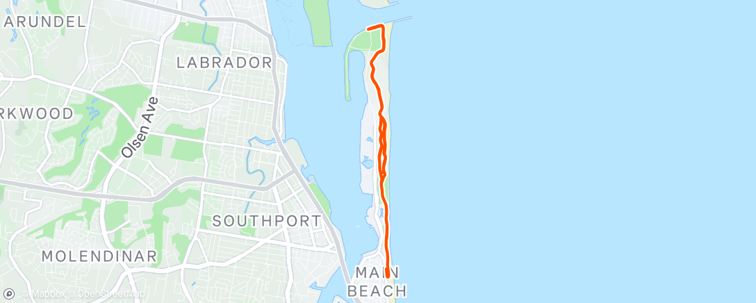 Peta aktivitas, @spit Fartlek