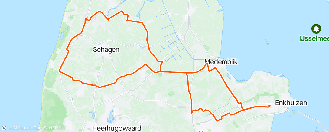 アクティビティ「Herfstweertje」の地図