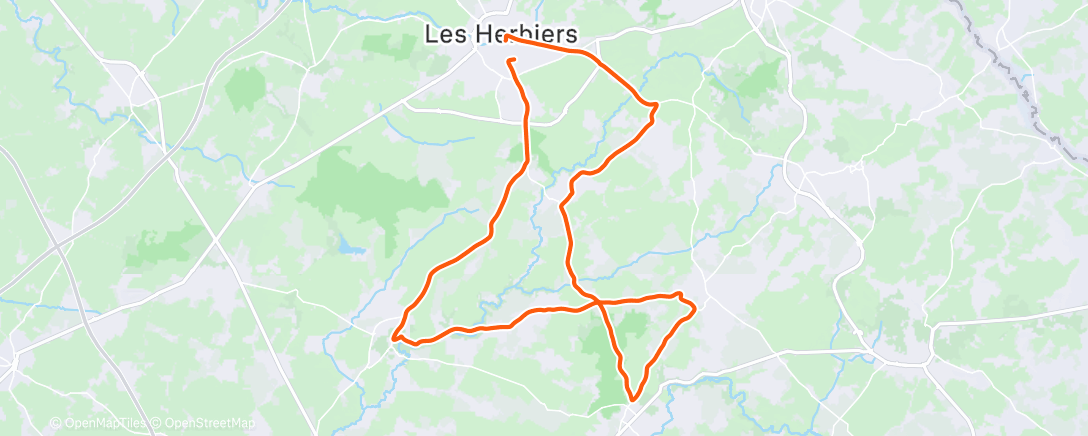 Map of the activity, Chrono des nations 🍫 🏁