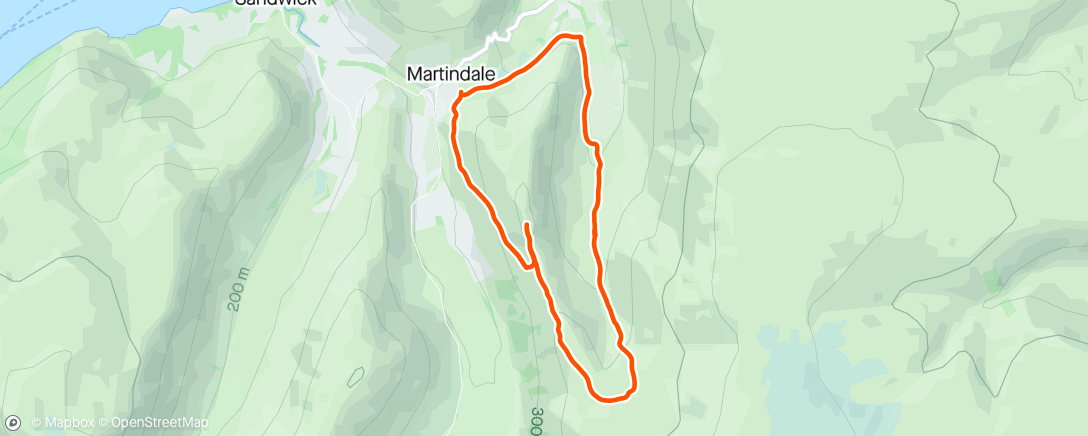 Map of the activity, Steel Knott's with ER