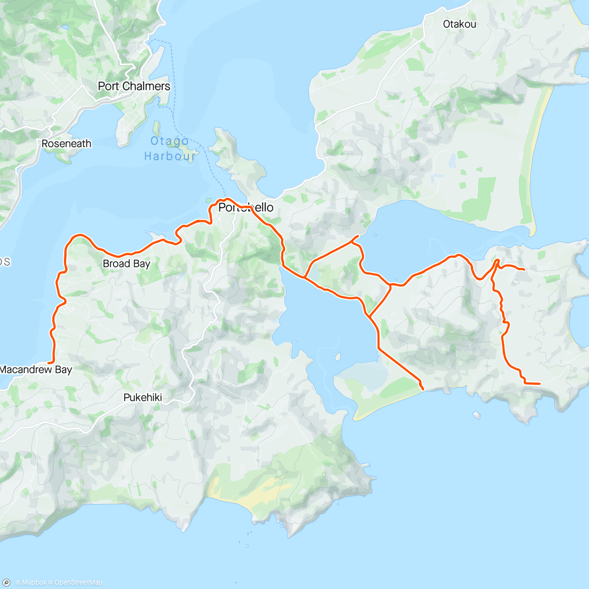 Map of the activity, Last ride… 🥲