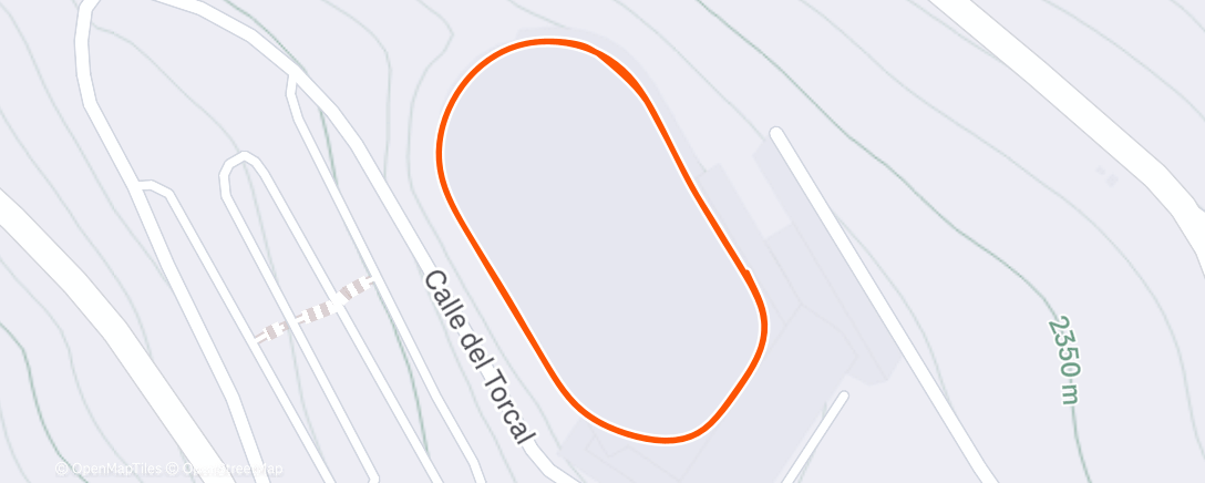 Map of the activity, MTC 19 - Doble