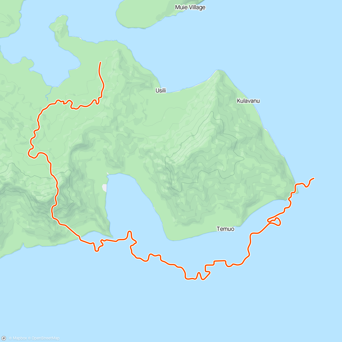 Map of the activity, Zwift - Sugar Cookie in Watopia