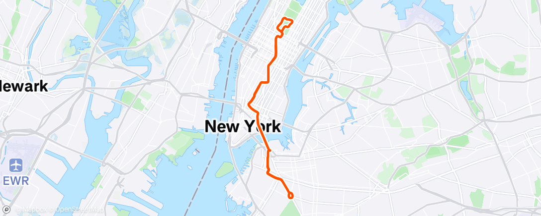 Map of the activity, Zwift - Watts the Limit in New York