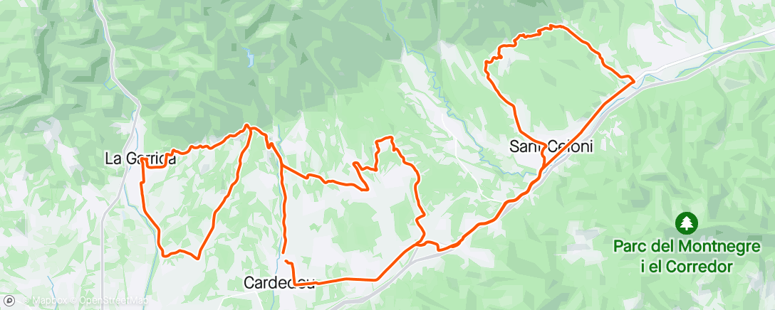 Mapa da atividade, Connectant llaços pel Vallès Oriental