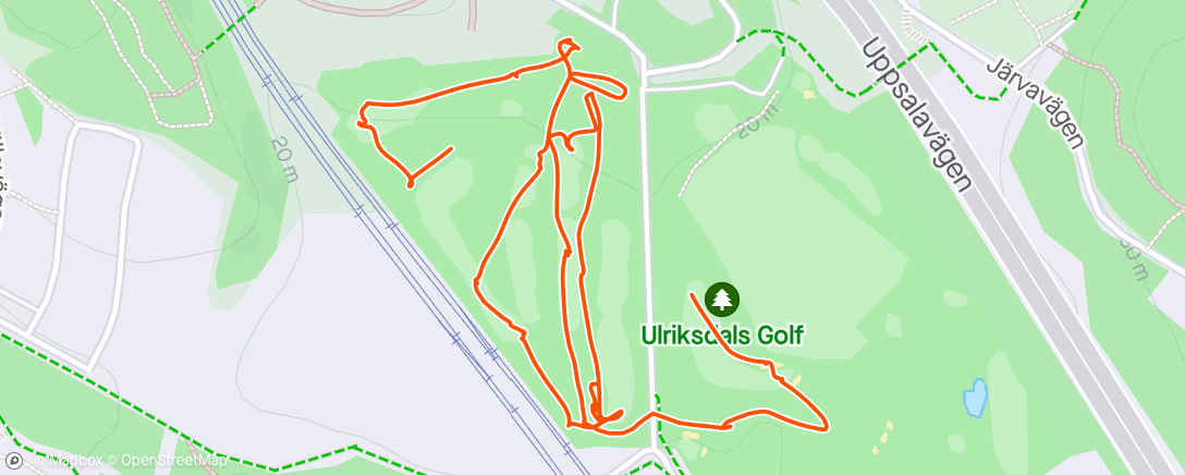 Map of the activity, ☀️ Morning Golf