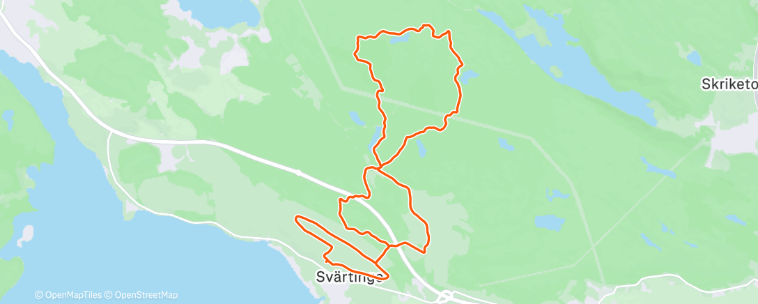 Map of the activity, Inget KOM före så att säga