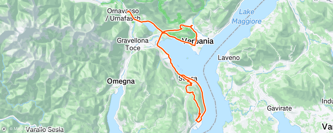 Map of the activity, Morning Ride