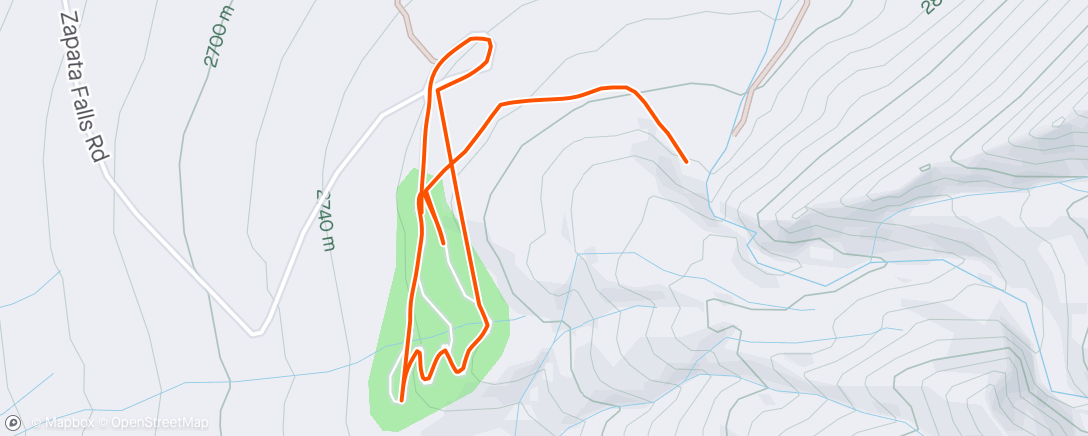 Map of the activity, Mosca - Mountain Bike - Cyclemeter