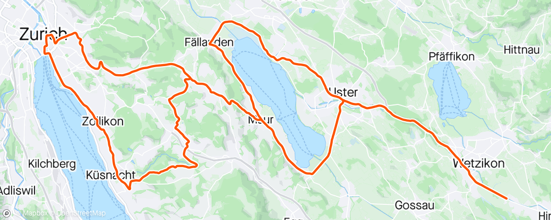 Map of the activity, Zurich mondiale