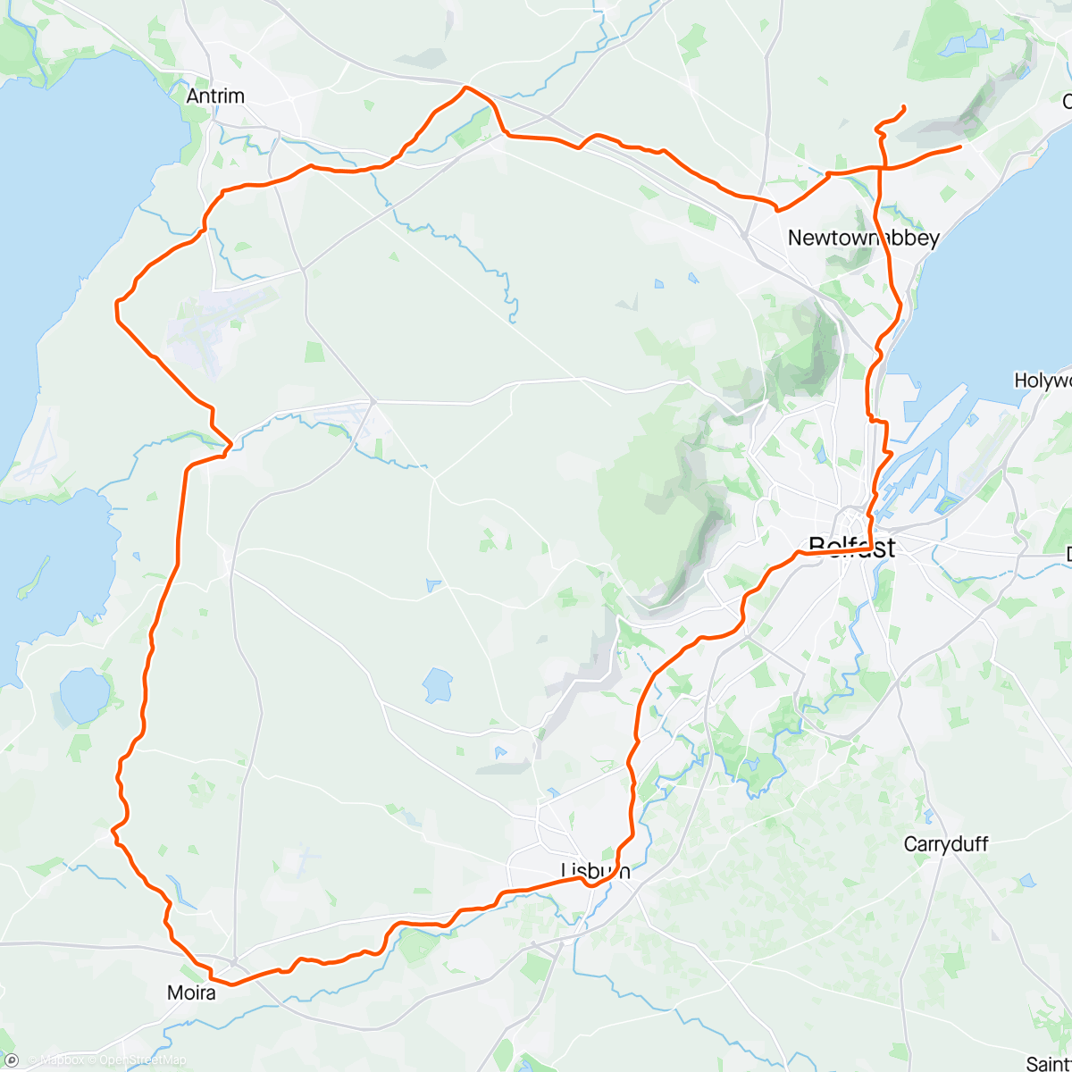 Mappa dell'attività Tqcc Crumlin