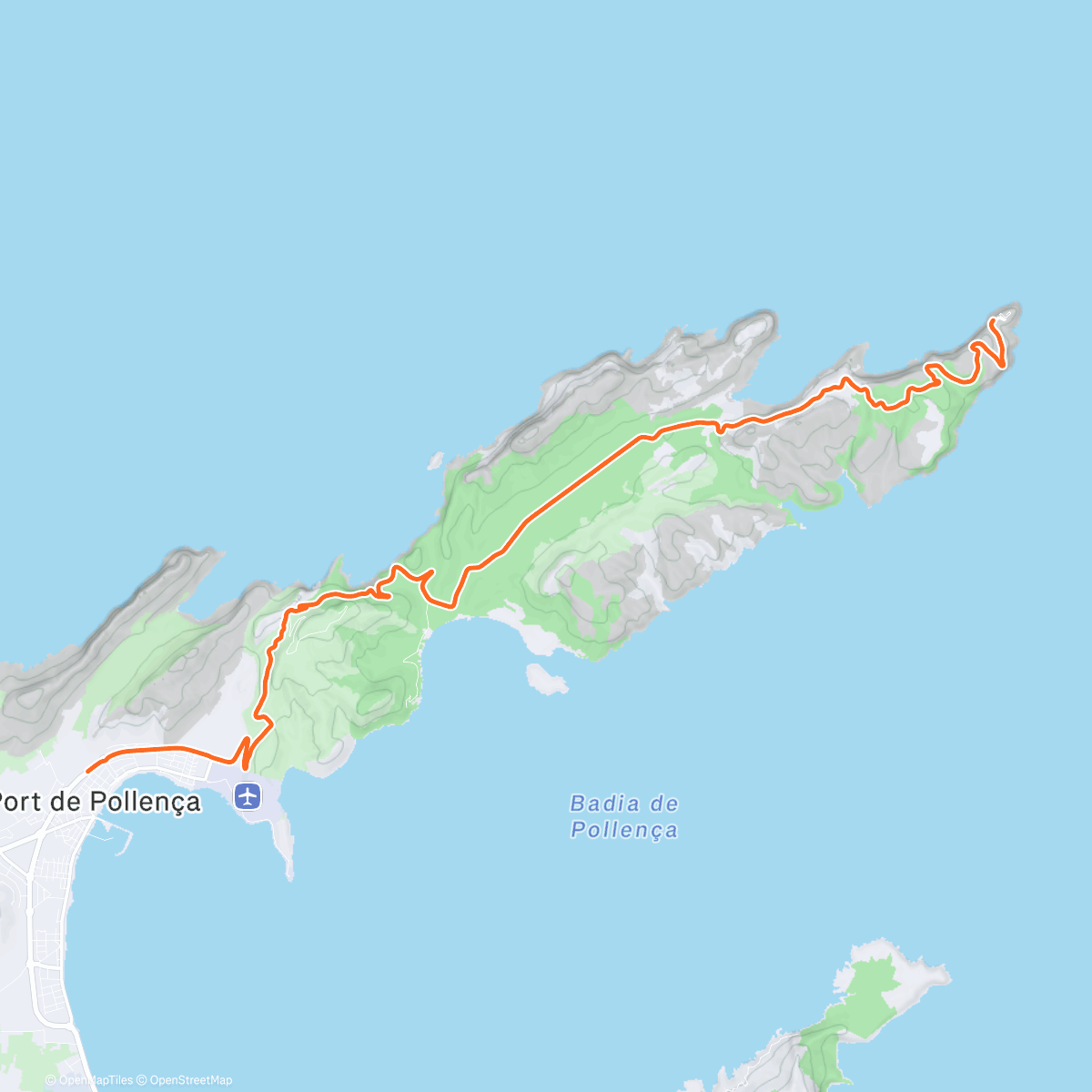 Map of the activity, ROUVY - Cap de Formentor | Mallorca