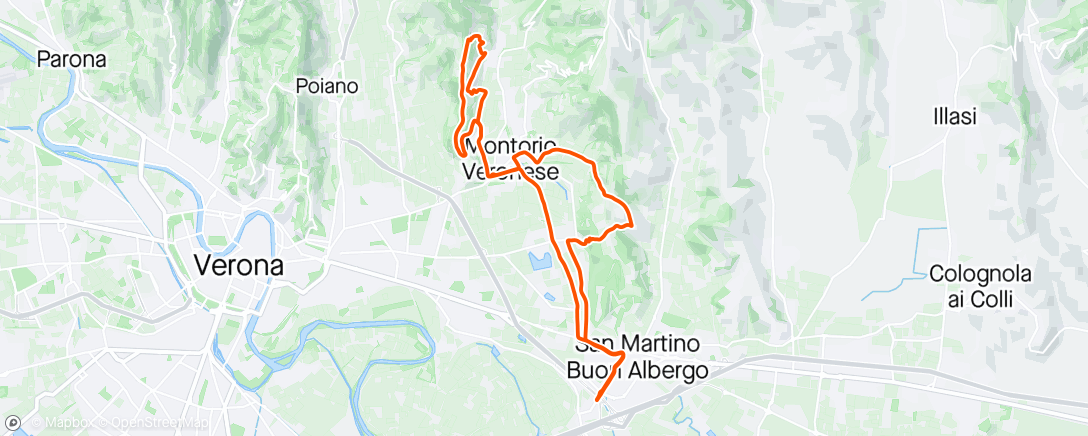 活动地图，Giro serale
