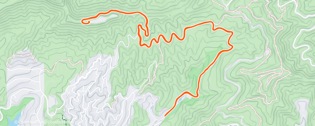 Map of the activity, 6 Quick Recovery ⛰️