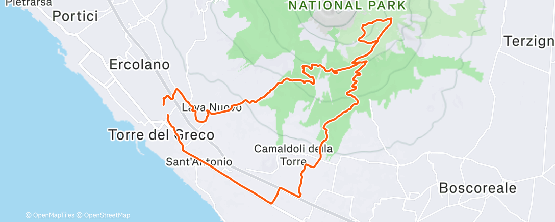 Map of the activity, 2026-01-01Ride