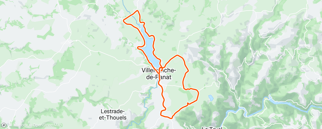 Carte de l'activité