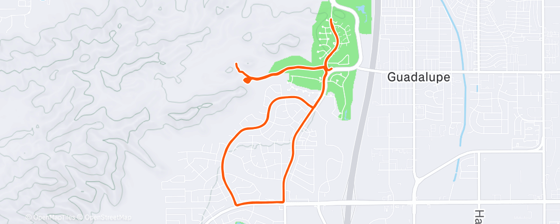 Map of the activity, Bai Bai Two Five