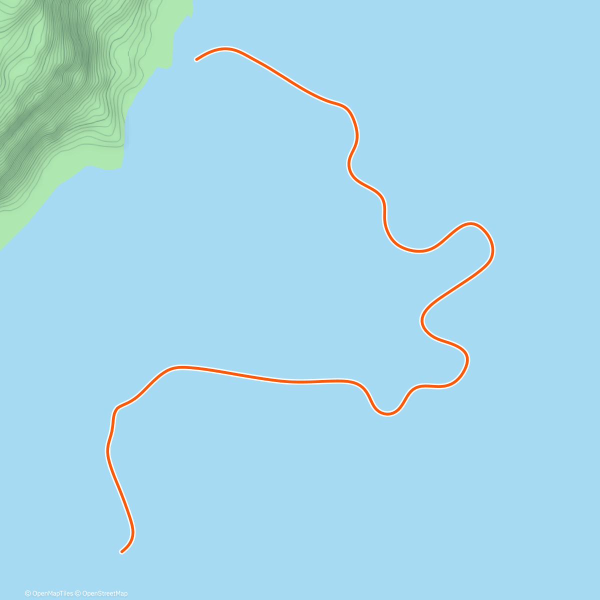 Map of the activity, Zwift - Tempus Fugit in Watopia