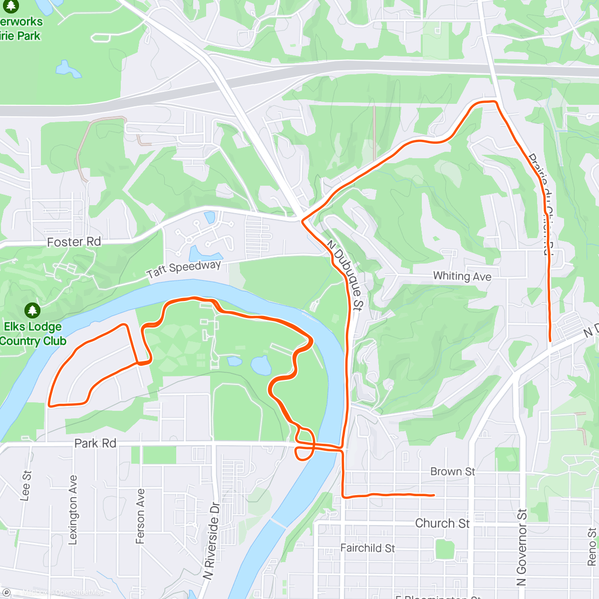 Map of the activity, First time in a pair of Altra (Torin 7)