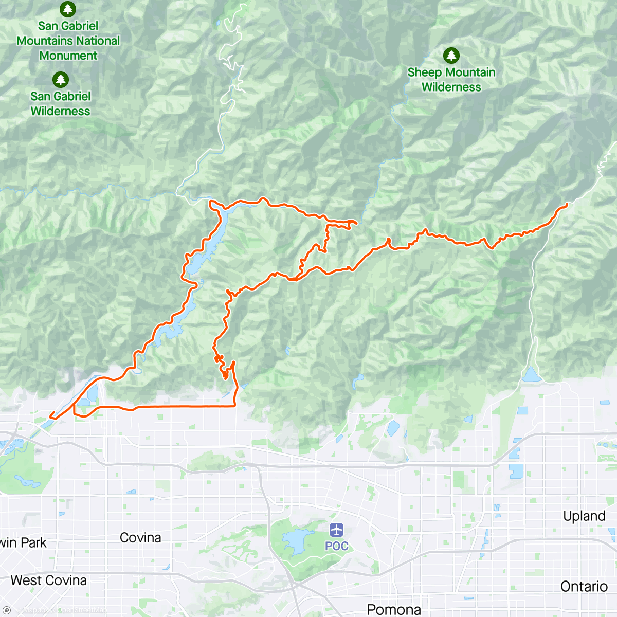 Map of the activity, GMR-Baldy-Hwy 39… suffering is always guaranteed here… but stunning as always.