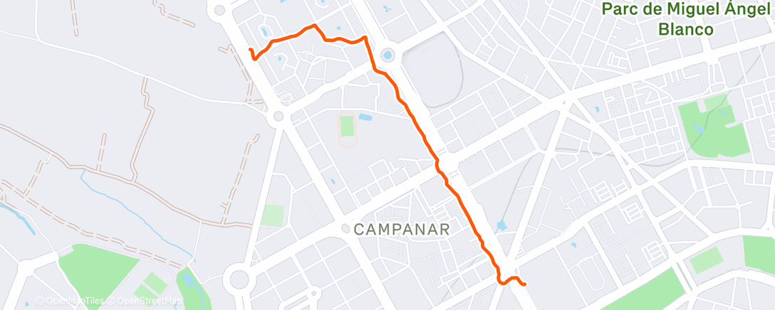 Карта физической активности (Evening Walk)