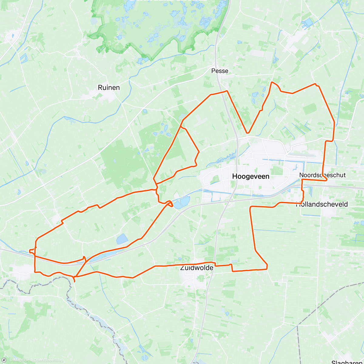 Map of the activity, Nice For What