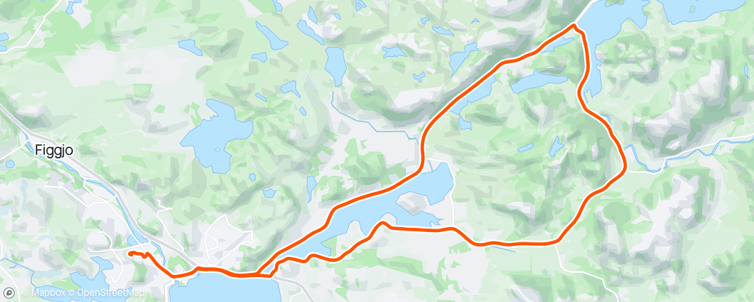 Map of the activity, Nydelig søndagstur ☀️🦋🌳