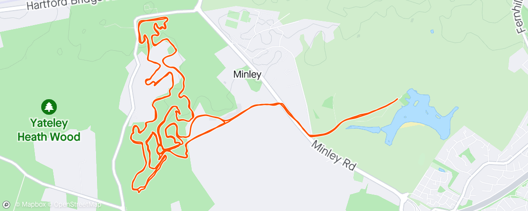 Map of the activity, Another go at the recent Gorrick 3-6-9 race route.  First lap got lost but retraced bits of it and finished lap, second lap did it correctly.... good fun