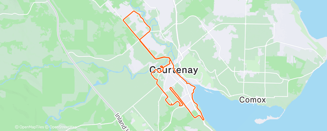 Карта физической активности (City Slicker)