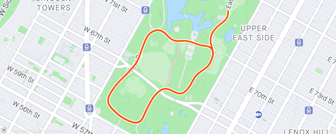 Map of the activity, 08/09/2024 Zwift - Race: The Trilogy League (2/3) - Team INOX (C) on LaGuardia Loop Reverse in New York