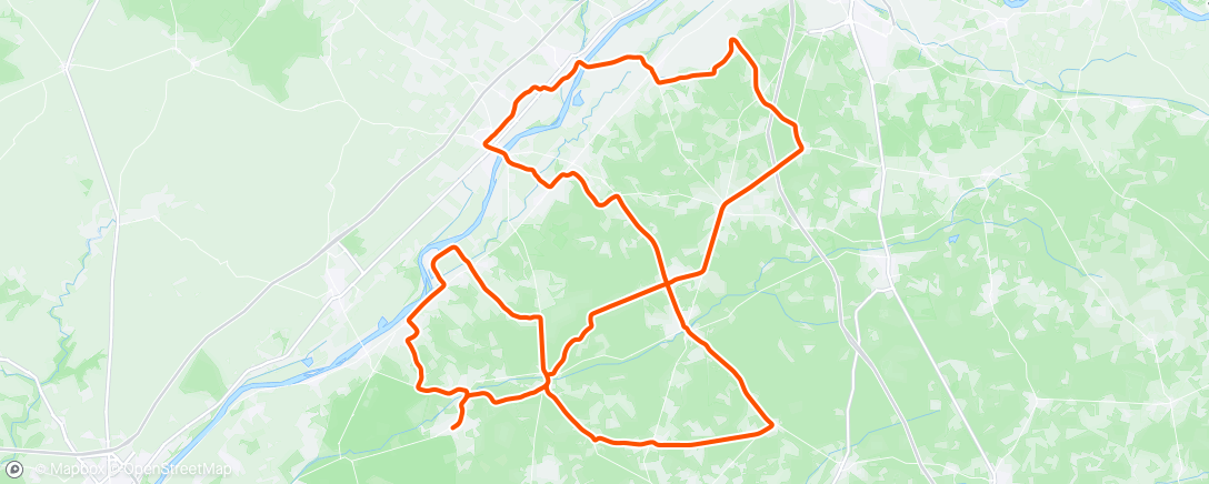 Map of the activity, VSC ride. Spéciale 15*🚴‍♂️⛅️👍😎