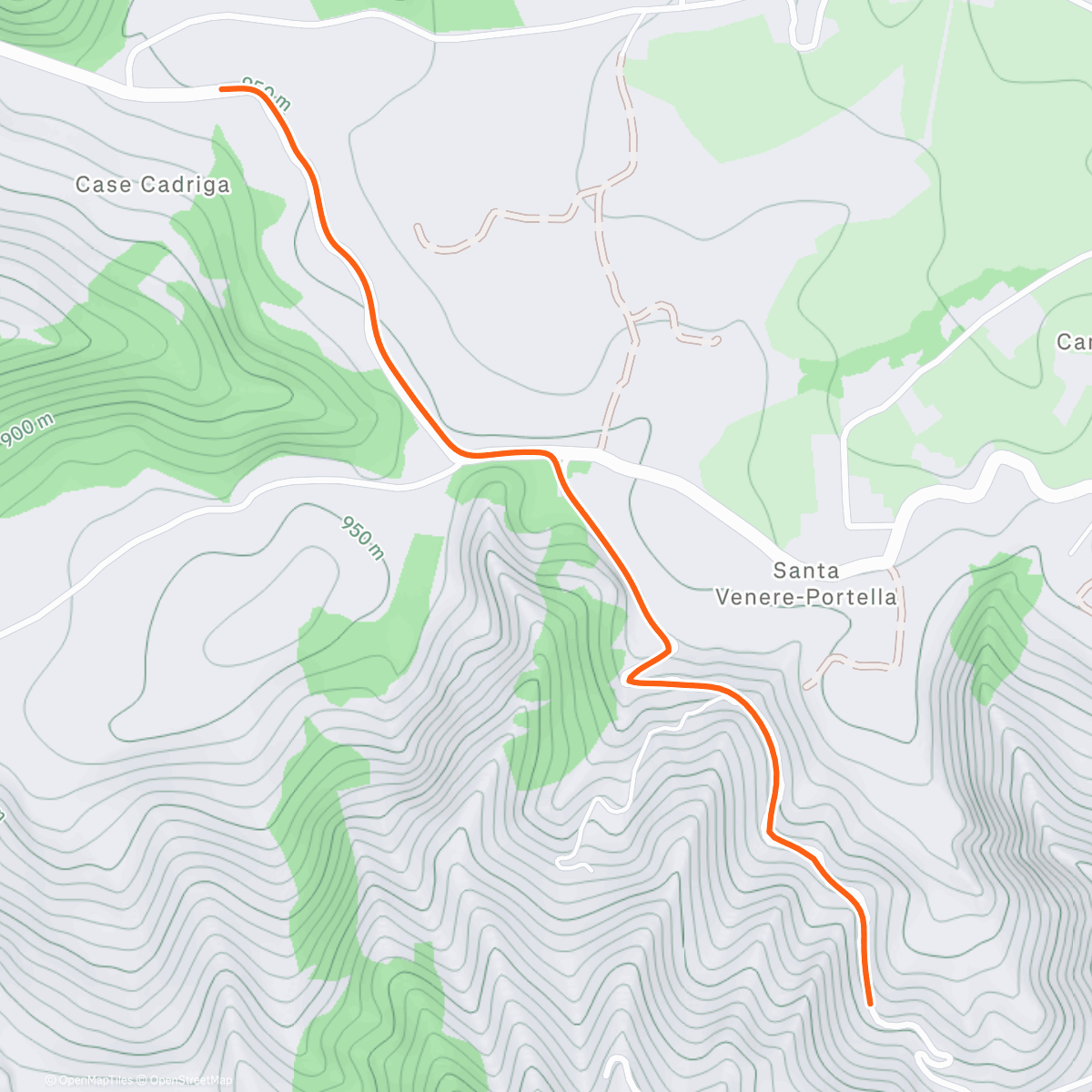 Map of the activity, ROUVY - [FM061] Cardeto Sud > Trunca > Reggio Calabria (Descent)