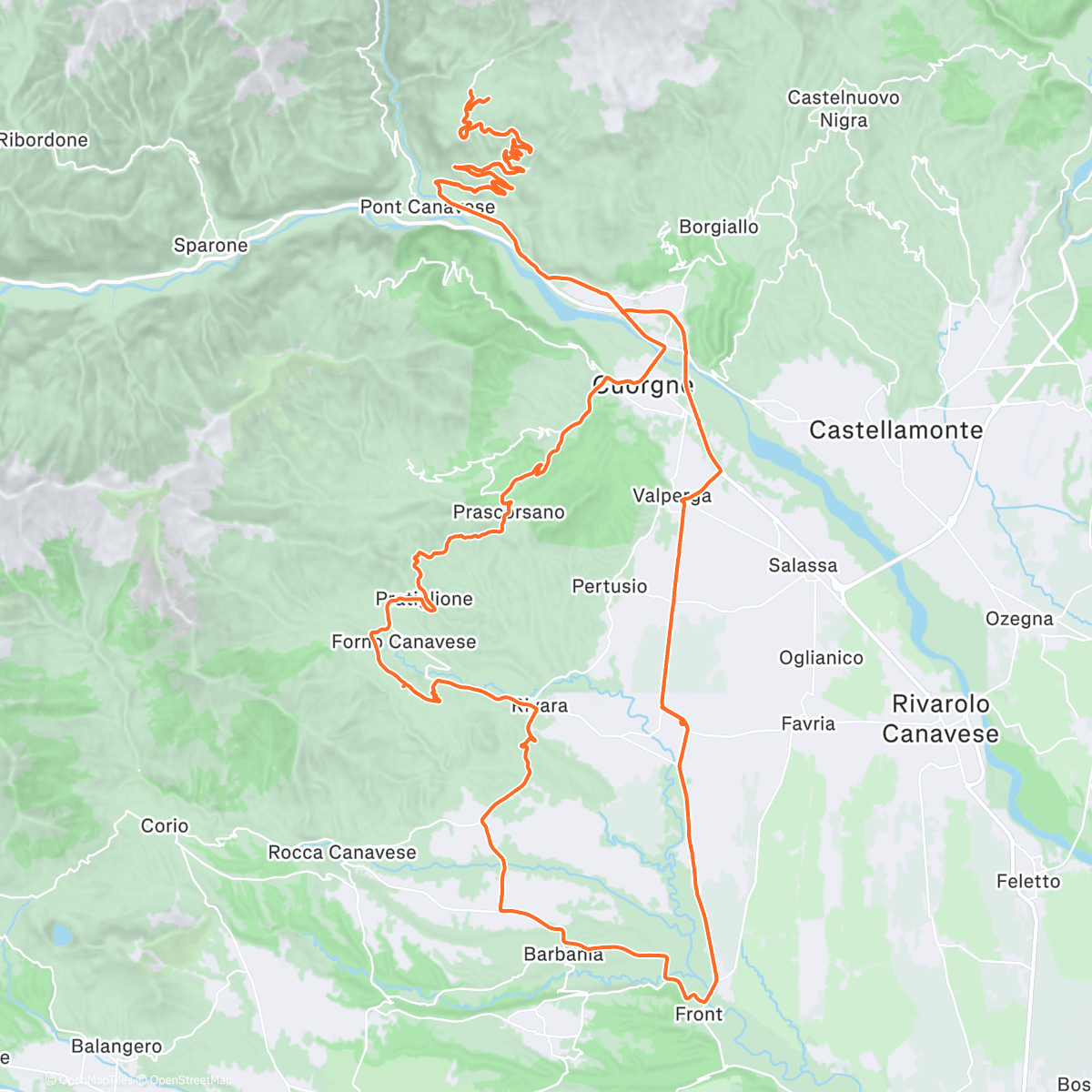 Map of the activity, So good to be back 🌄🤩