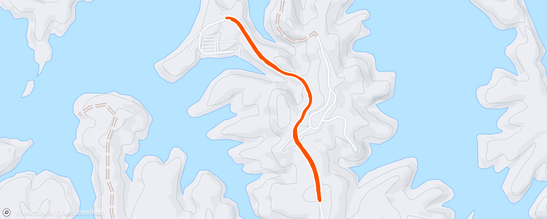 Map of the activity, Morning Run