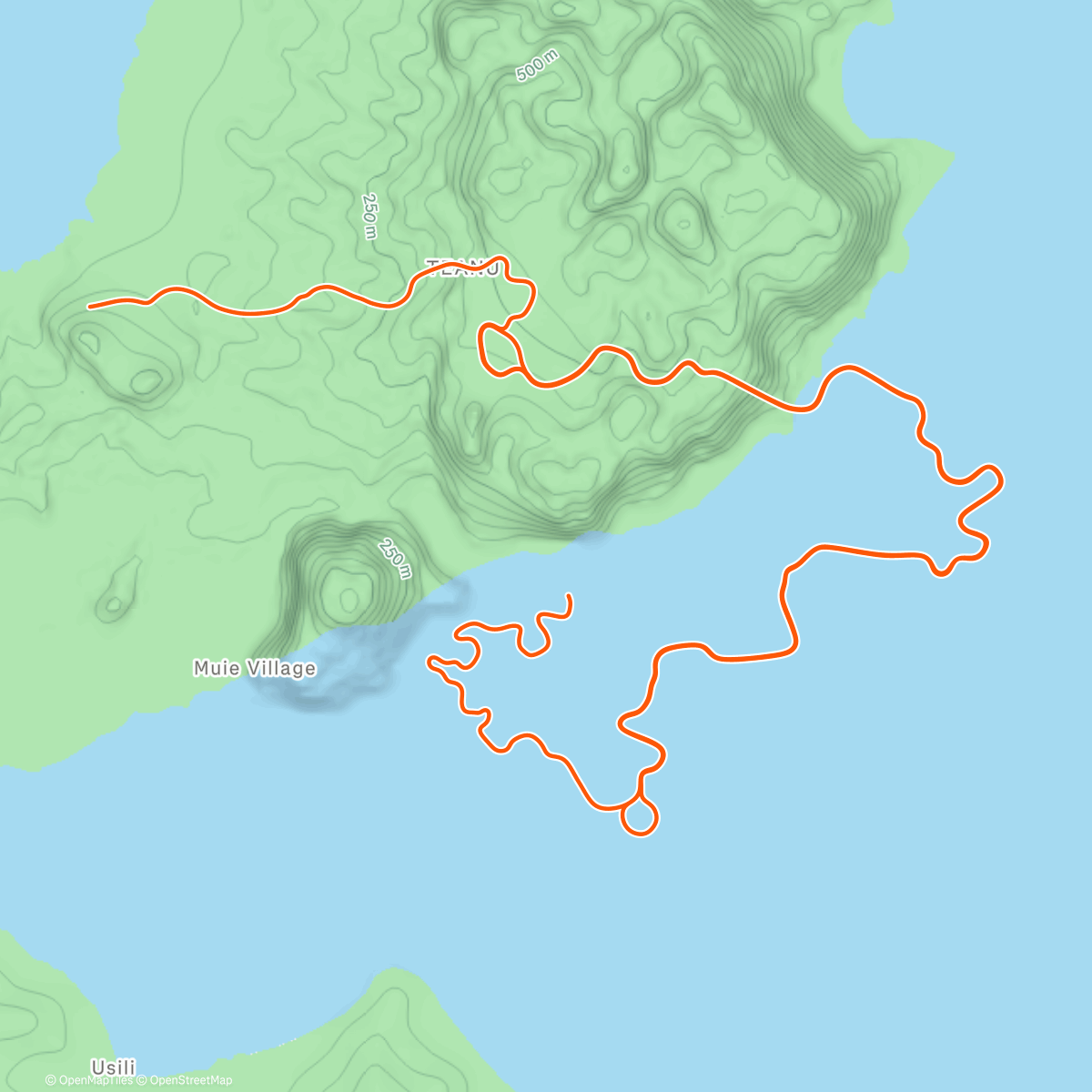 Map of the activity, Zwift - 3 x 13 x 30/15's on Flat Out Fast in Watopia