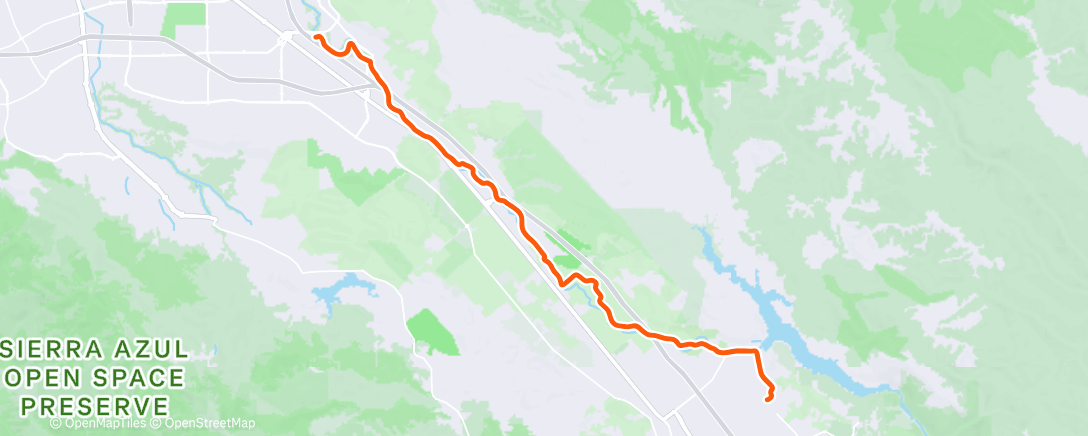 Карта физической активности (Lunch Ride)