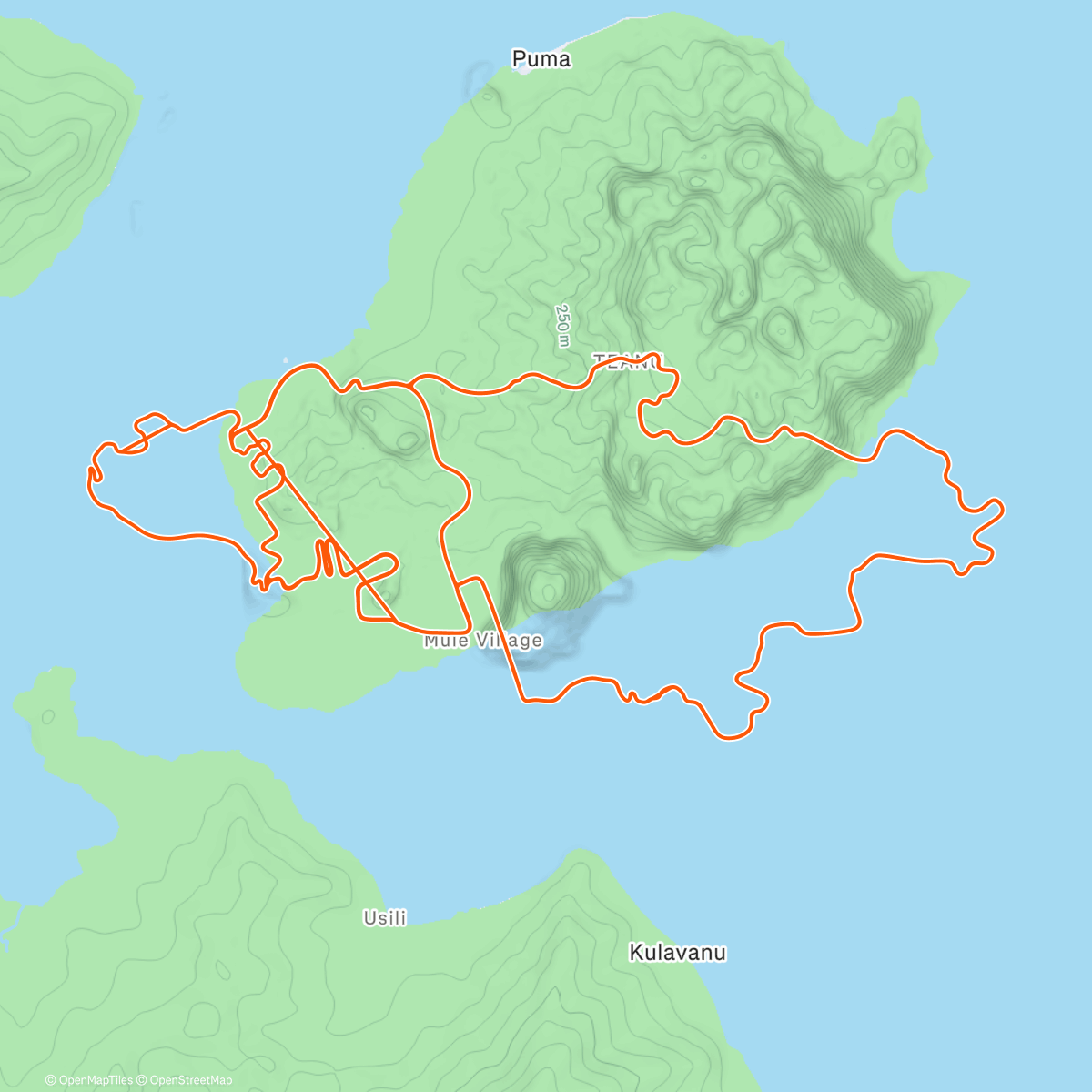 Map of the activity, Zwift - Cadence 5x5 Z2