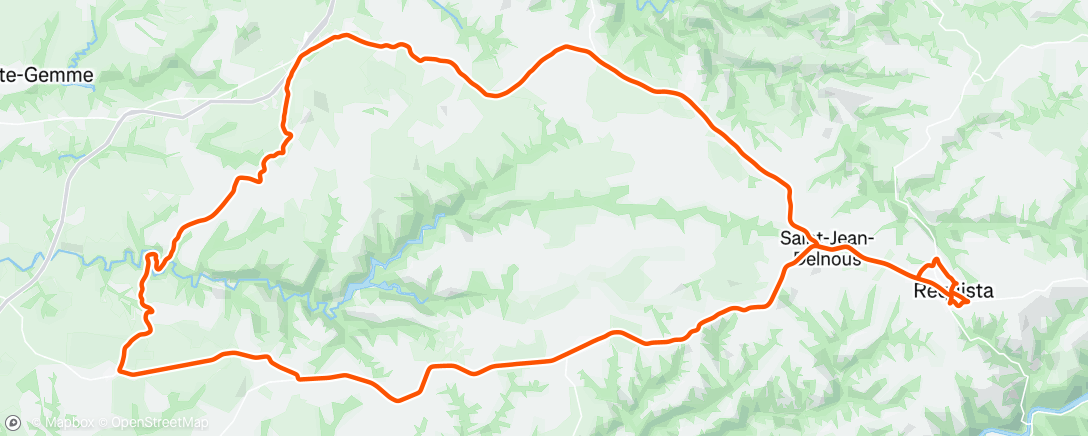 Carte de l'activité