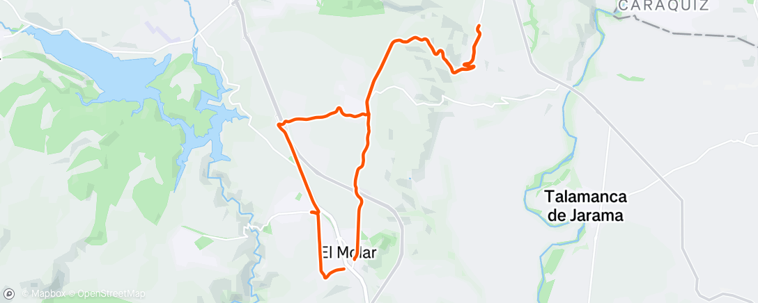 Map of the activity, Tarde de series en El Vellón x3