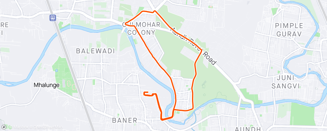 Map of the activity, Morning Ride - 26 Apr 24