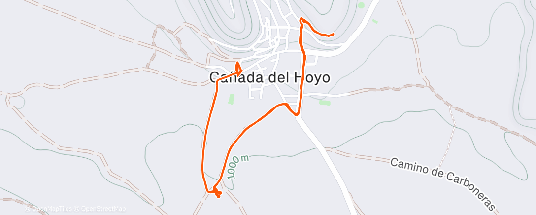 Карта физической активности (Caminata de mañana)